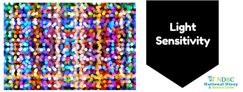 light sensitivity