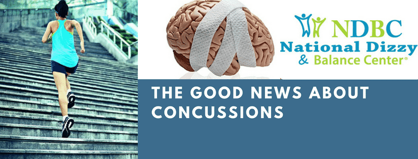 Good news about concussion