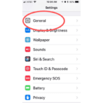 General Settings on Smartphones